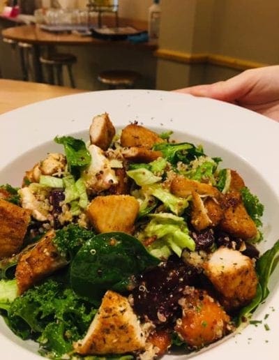 Breaded Chicken Salad Lunch The Gate Restaurant and Cafe Navan Meath