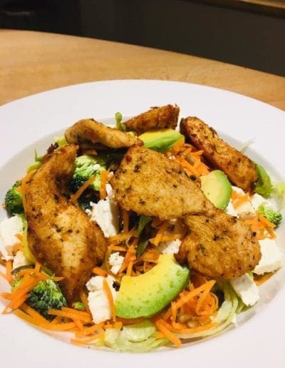 Chicken Avocado Salad Lunch The Gate Restaurant and Cafe Navan Meath