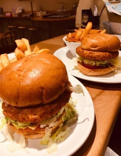Chicken Burgers Chips Dinner The Gate Restaurant and Cafe Navan Meath