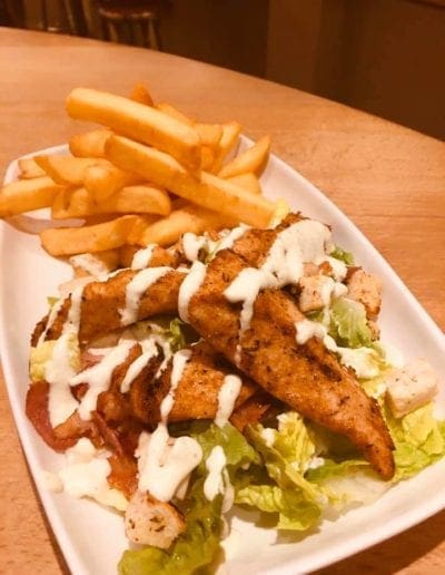 Chicken Salad Lunch Dinner Salad The Gate Restaurant and Cafe Navan Meath