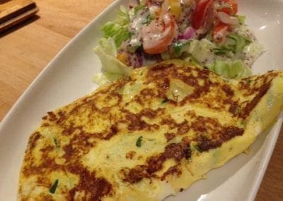 Omelette Salad Lunch Breakfast The Gate Restaurant Navan Meath
