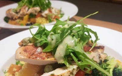 This Weeks Lunch Special Chargrilled chicken Breast and Couscous
